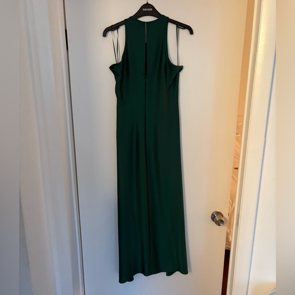 NWT Reiss Green High/Low Cocktail Dress - US size 0 - Picture 10 of 16